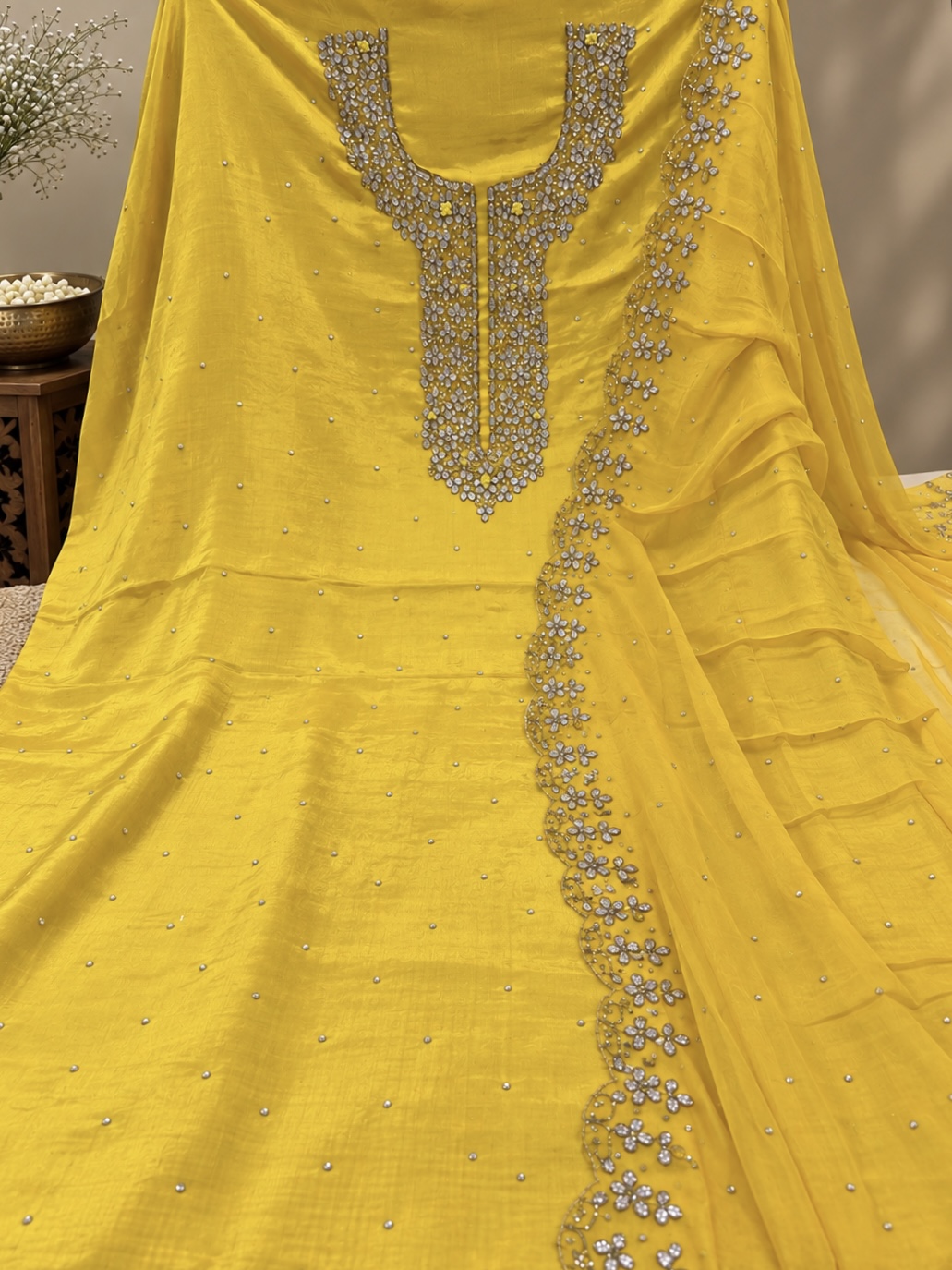 Zard e Noor (Unstitched) — alternate view